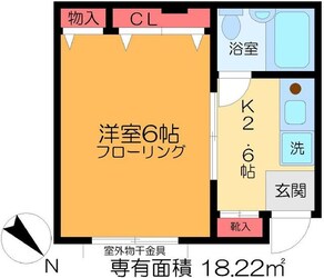 第2小島ビルの物件間取画像